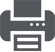 gray printer icon