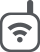 gray wireless infrastructure icon